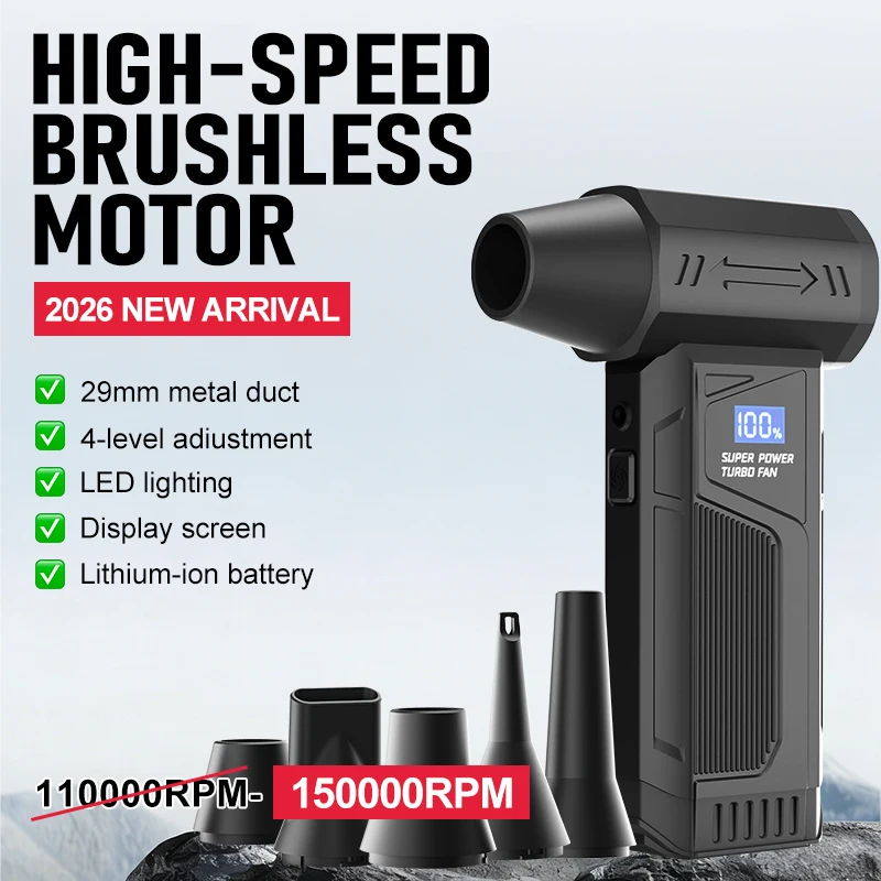 Diy Electronics Cleaner - Peniup Udara Listrik Mini 150000RPM Kipas