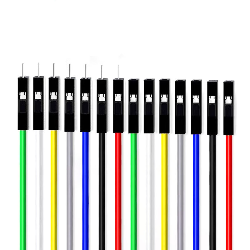 Diy Electronics Breadboard - 10 Buah Kabel Jumper Jantan Ke