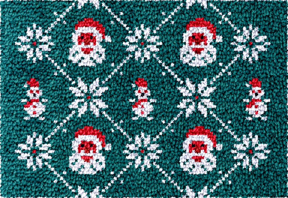 Hobby Diy Electronics Kit - Karpet DIY Santa Claus dengan pola