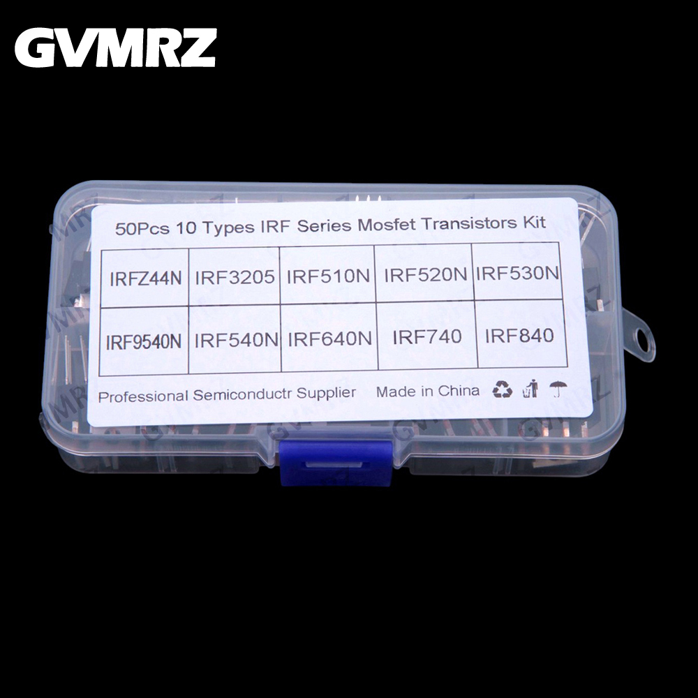 Mosfet Transistor Set - 10 Nilai ​ ​ 50 PCS