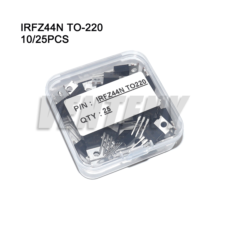 Mosfet Transistor Set - 10 Buah 25 Buah IRFZ44N Mosfet