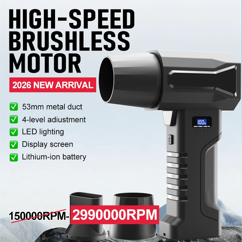 Diy Electronics Cleaner - Kipas Turbo 2990000RPM Peniup Udara Portabel