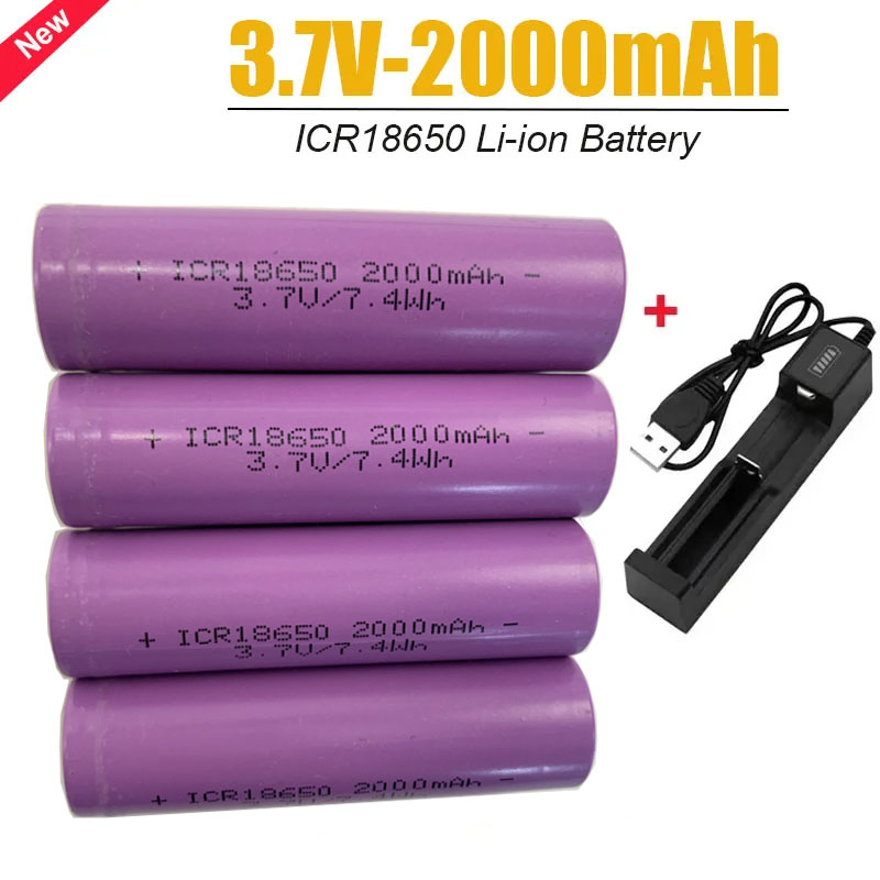 Diy Electronics Cleaner - Baterai Lithium-Ion Isi Ulang Kapasitas Besar