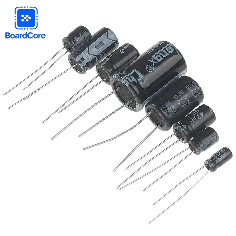 Hobby Diy Electronics Kit - 25 Nilai 125 Buah Kit Kapasitor