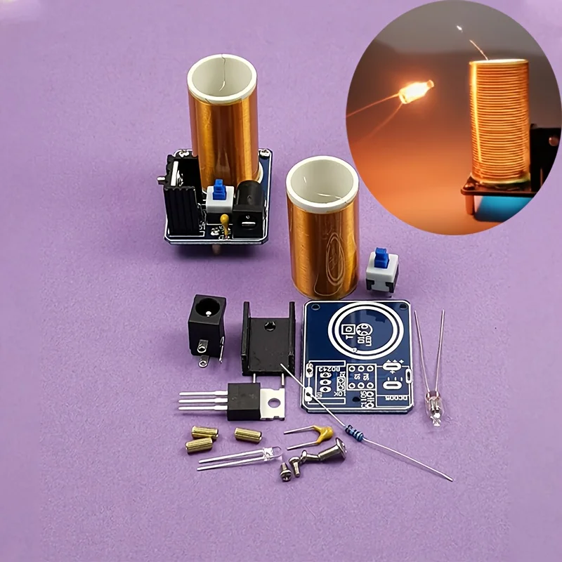 Hobby Diy Electronics Kit - Kit Mini Tesla Coil BD243 Proyek