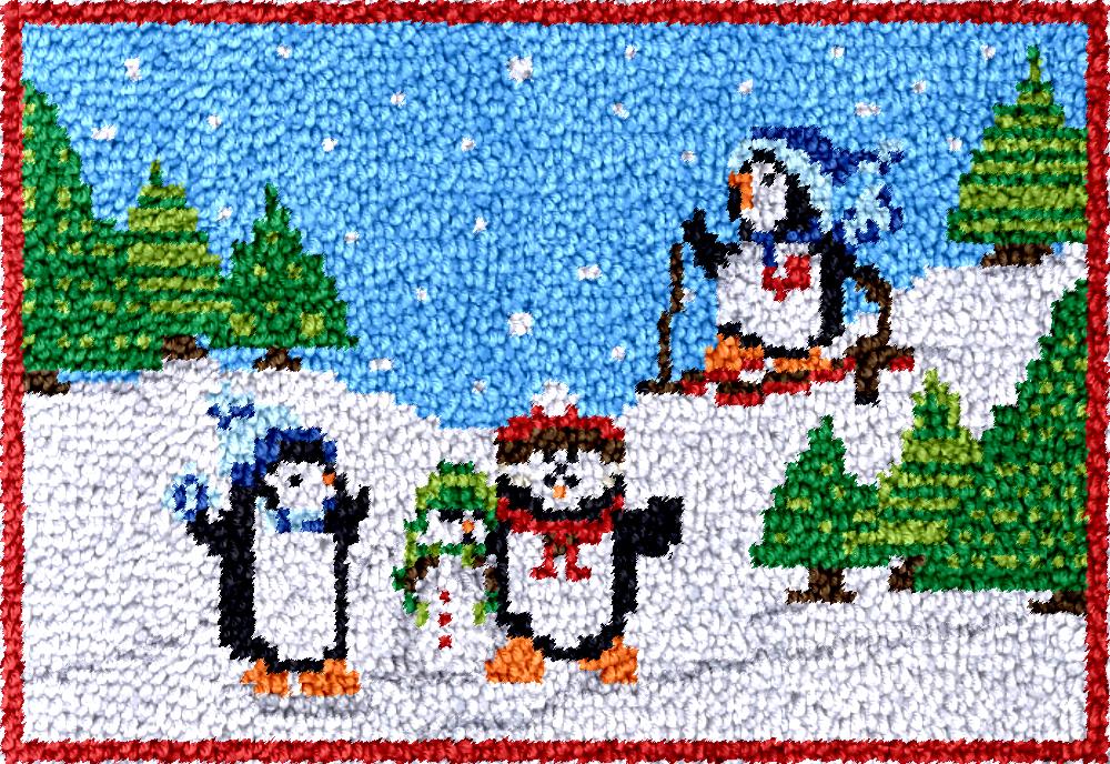 Hobby Diy Electronics Kit - Penguin Kait Kait Karpet Kit dengan