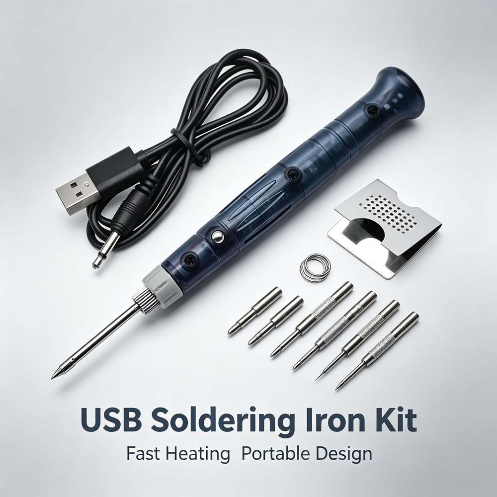 Hobby Diy Electronics Kit - Kit Solder Mini USB Portabel 5V