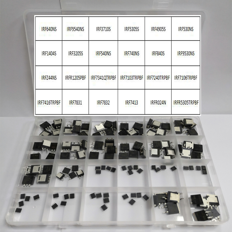 Mosfet Transistor Set - 120 Buah IRF4905S TRLPBF TO-263 SOP-8