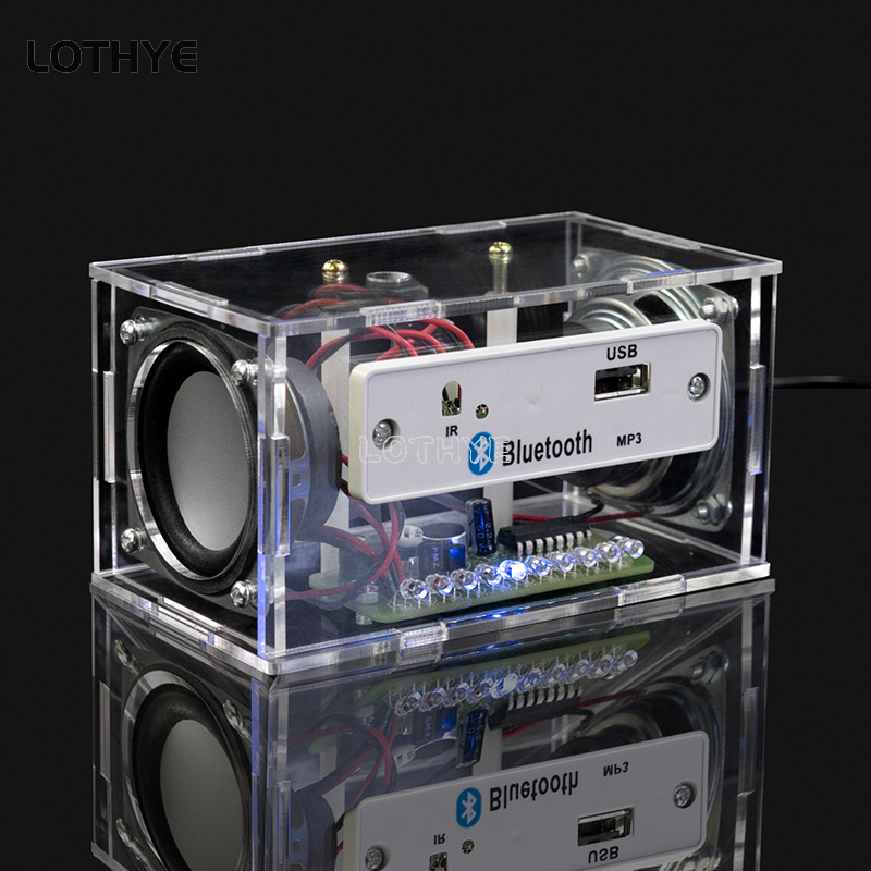 Diy Electronics Components Kit - Speaker Bluetooth Saluran Ganda Mini Audio
