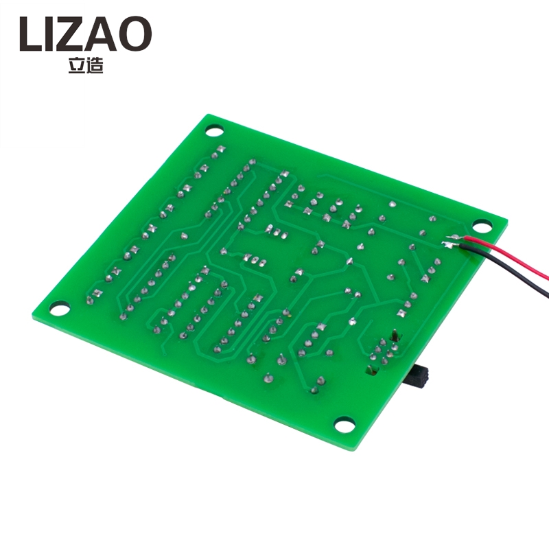Hobby Diy Electronics Kit - Kit Pengontrol Lampu LED Mengalir, Papan