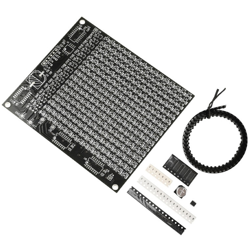 Diy Electronics Components Kit - Kit Praktik Pengelasan Layar Iklan Dot