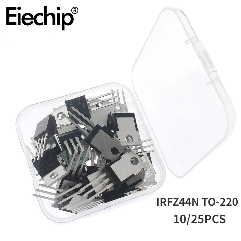 10/25pcs IRFZ44N Mosfet asli k - Mosfet Transistor Set ulasan dan harga