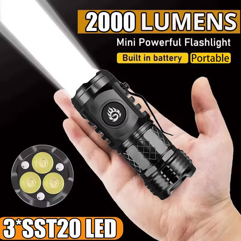 Senter LED Mini Portabel, Sent - Diy Lamp Electronics ulasan dan harga