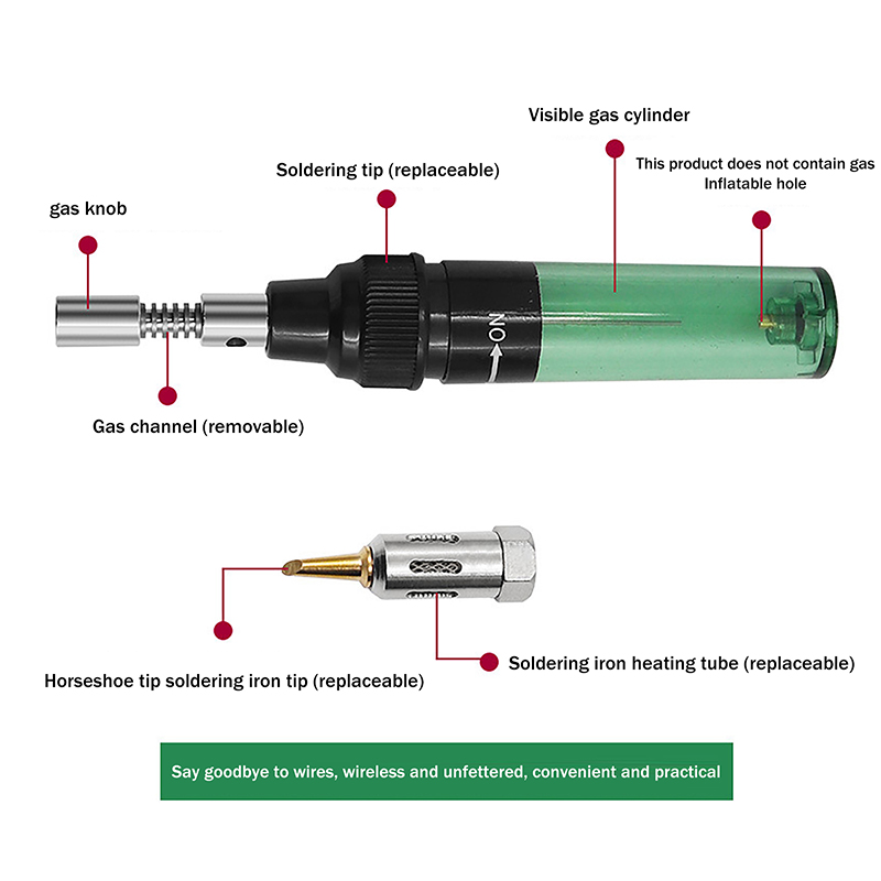 1 buah plastik logam 1300 ℃    - Flux Pen Electronics ulasan dan harga