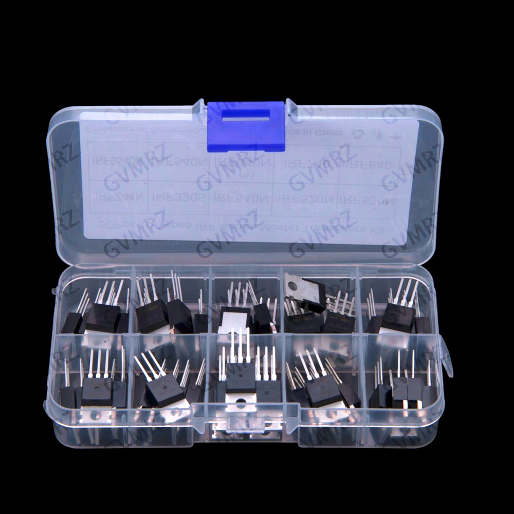 10 Nilai TO-220 ​ ​ 50 Buah IR - Mosfet Transistor Set ulasan dan harga