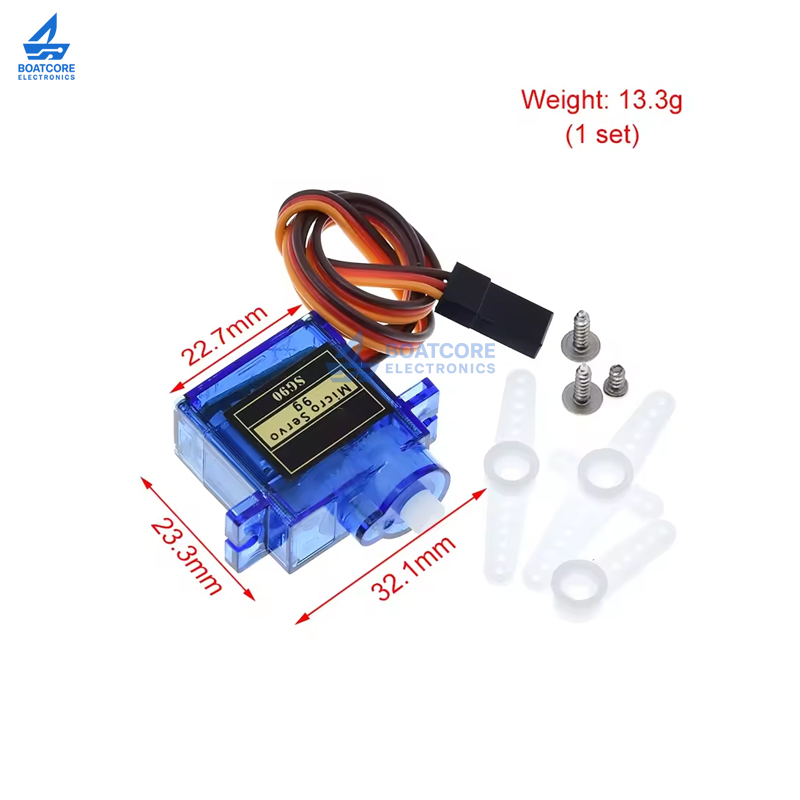 1PCS SG90 9g 1.6KG Mini Micro  - Diy Boat Electronics ulasan dan harga