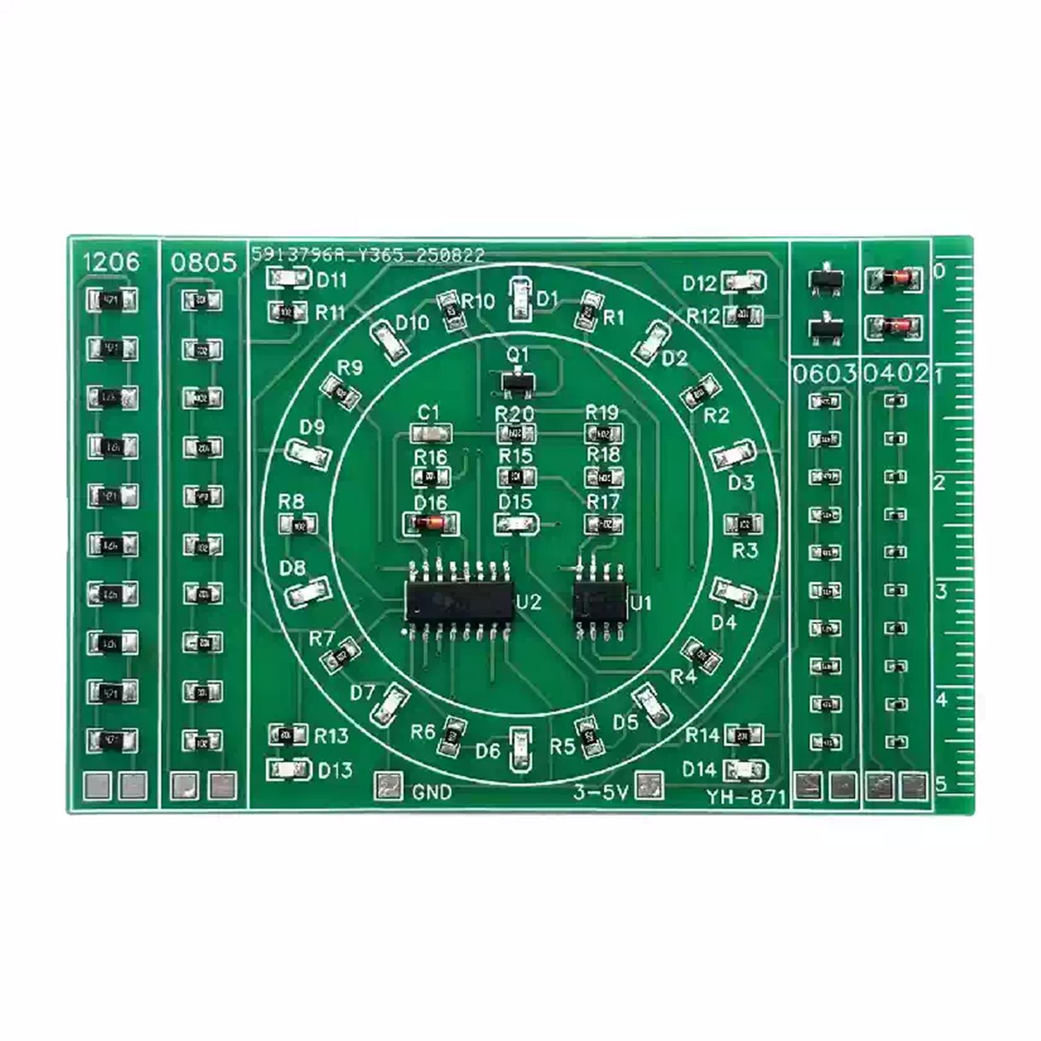 CD4017 Kit Lampu Led Berjalan  - Hobby Diy Electronics Kit ulasan dan harga