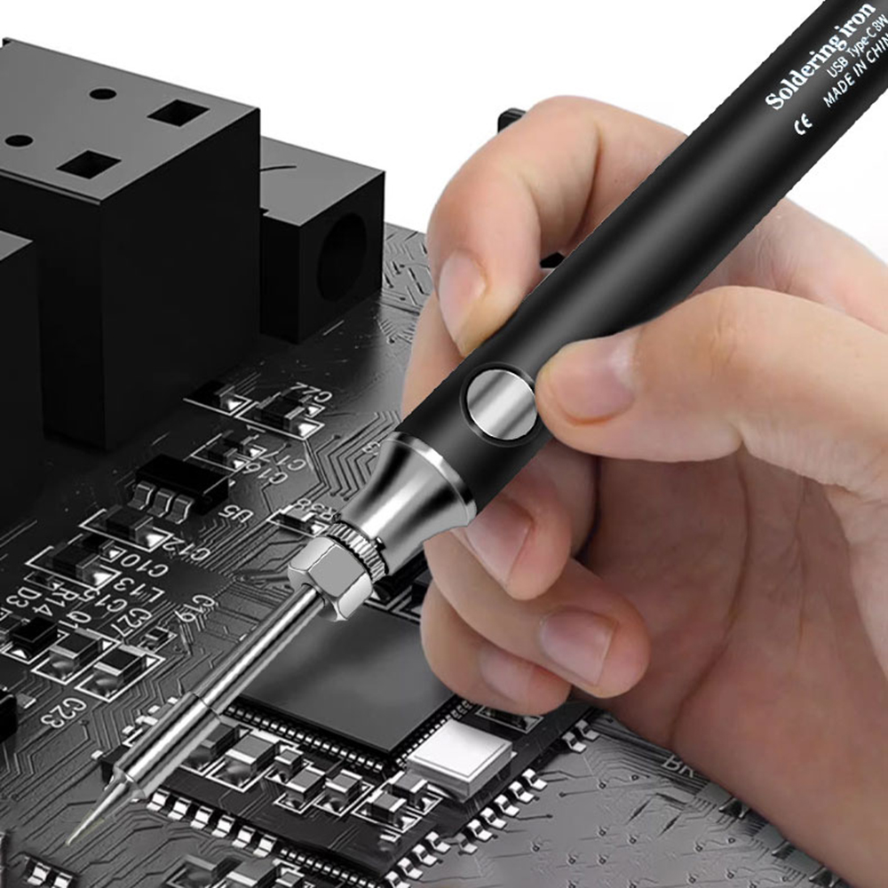 Setrika Solder Mini USB Type-C - Flux Pen Electronics ulasan dan harga