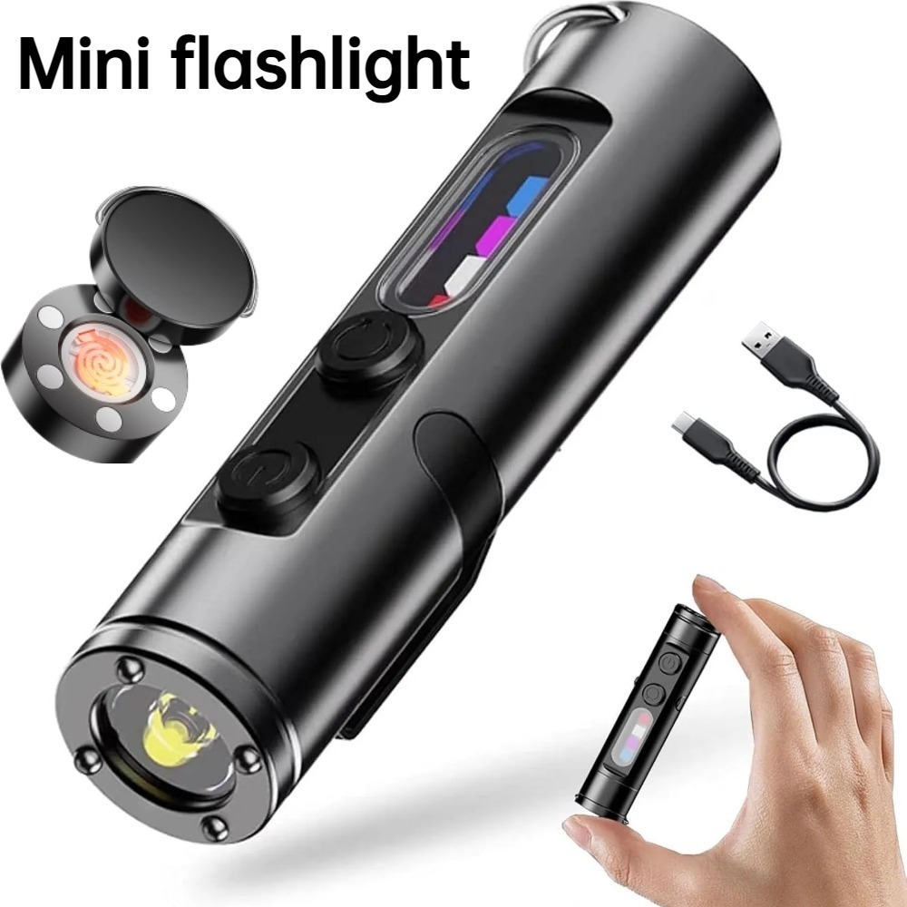 Senter Mini Outdoor Tipe C LED - Diy Lamp Electronics ulasan dan harga