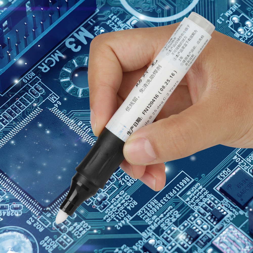 Pena Fluks Solder 951 13cm Tan - Flux Pen Electronics ulasan dan harga