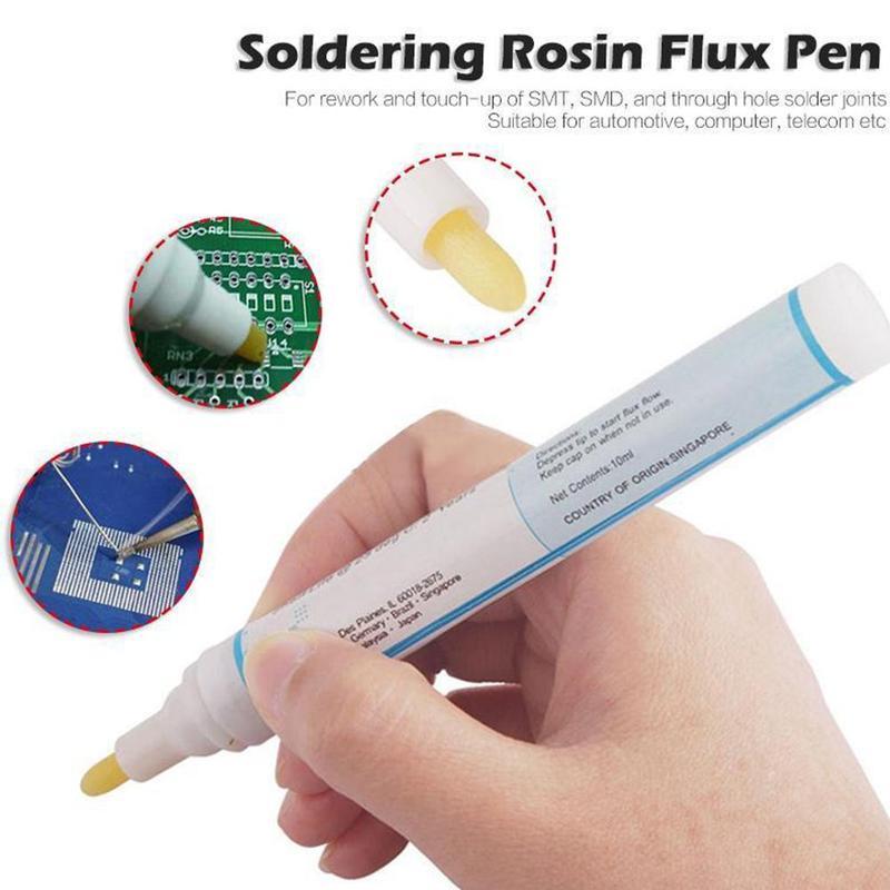Pena Flux Rosin Solder 10ml 95 - Flux Pen Electronics ulasan dan harga