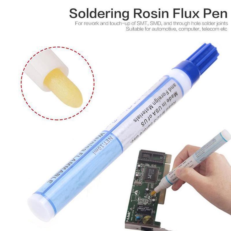 Pena Flux Rosin Solder 10ml 95 - Flux Pen Electronics ulasan dan harga