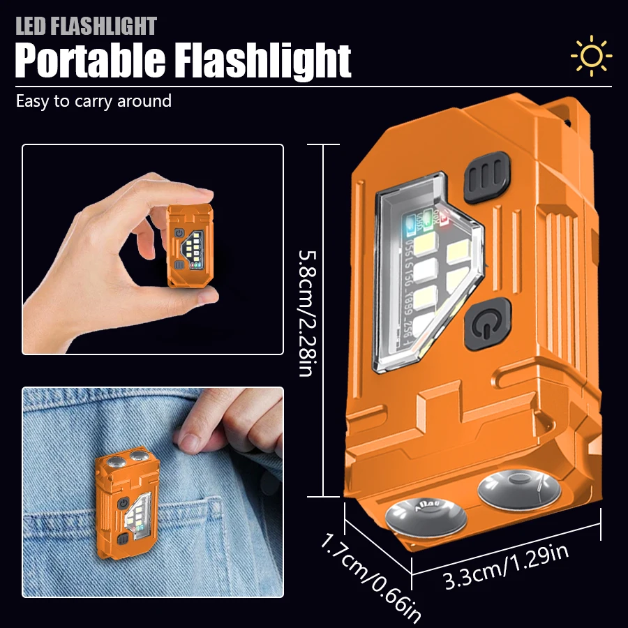 Gantungan Kunci Mini Senter ED - Diy Lamp Electronics ulasan dan harga