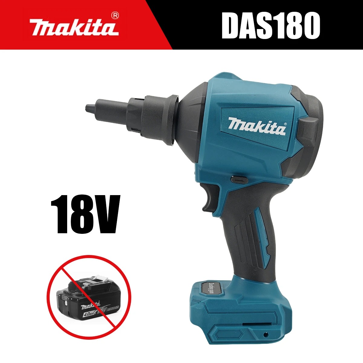 Makita DAS180 18V Peniup Udara - Diy Electronics Cleaner ulasan dan harga