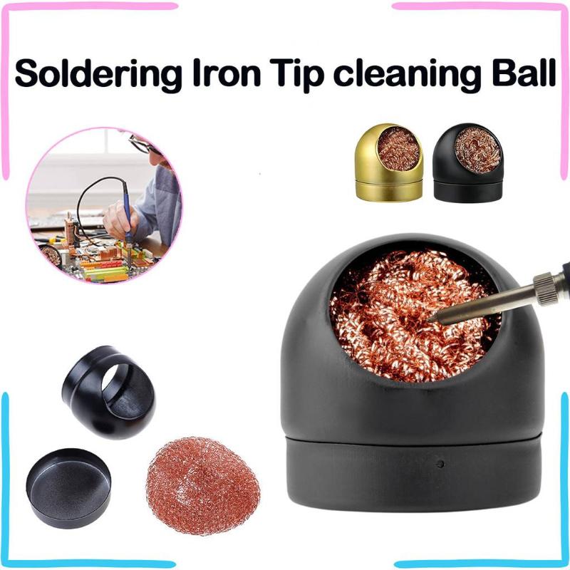 Bola Pembersih Ujung Besi Sold - Diy Electronics Cleaner ulasan dan harga