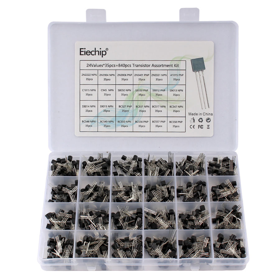 200-900 Buah TO-92 Kit Transis - Mosfet Transistor Set ulasan dan harga