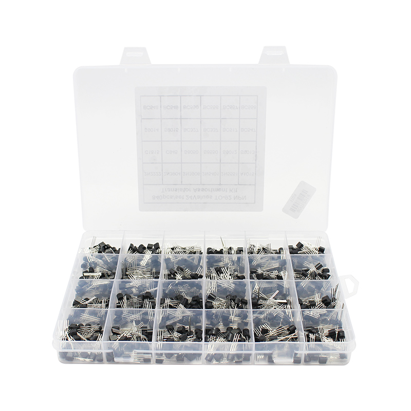 200-900 Buah TO-92 Kit Transis - Mosfet Transistor Set ulasan dan harga