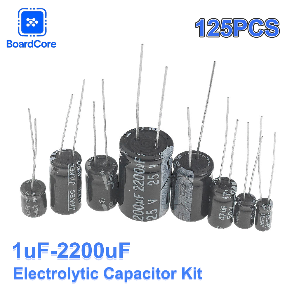 25 Nilai 125 Buah Kit Kapasito - Hobby Diy Electronics Kit ulasan dan harga