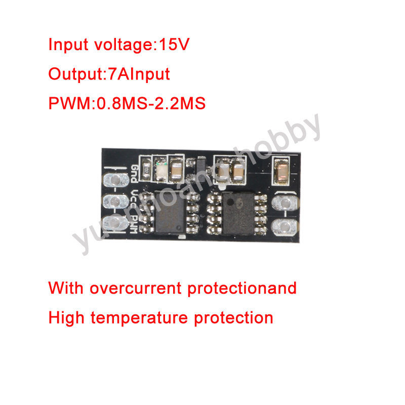 1 Buah 3.5-15V Sikat ESC Modul - Diy Boat Electronics ulasan dan harga