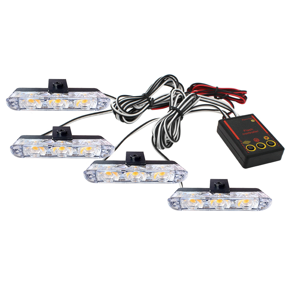 Lampu Strobo Grille Mobil 12V  - Diy Lamp Electronics ulasan dan harga