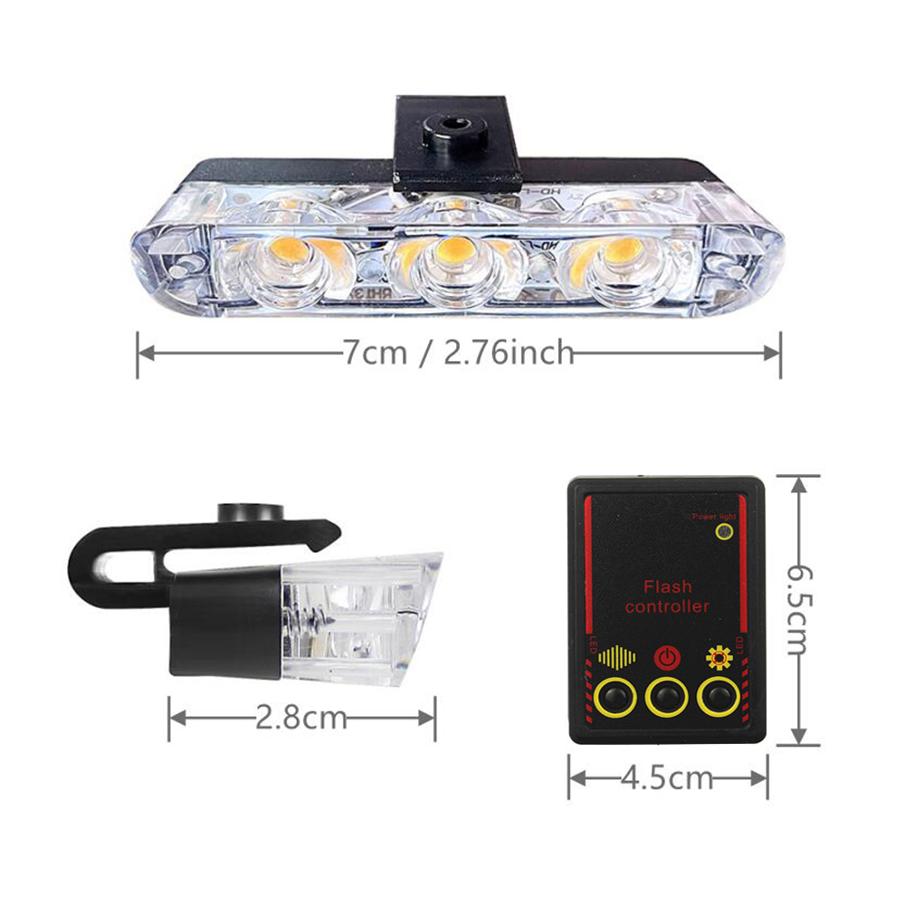 Lampu Strobo Grille Mobil 12V  - Diy Lamp Electronics ulasan dan harga
