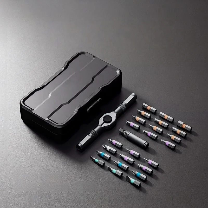 Set Obeng Ratchet Mini 24 in 1 - Diy Electronics Components Kit ulasan dan harga