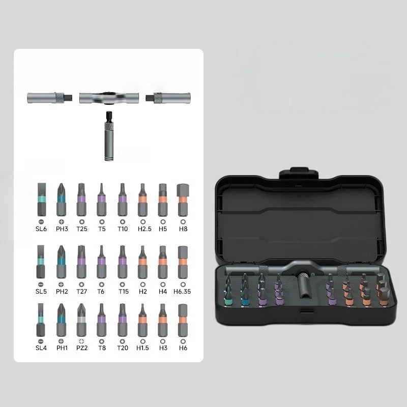Set Obeng Ratchet Mini 24 in 1 - Diy Electronics Components Kit ulasan dan harga