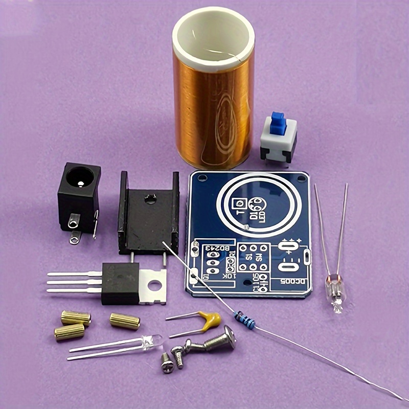 Kit Mini Tesla Coil BD243 Proy - Hobby Diy Electronics Kit ulasan dan harga