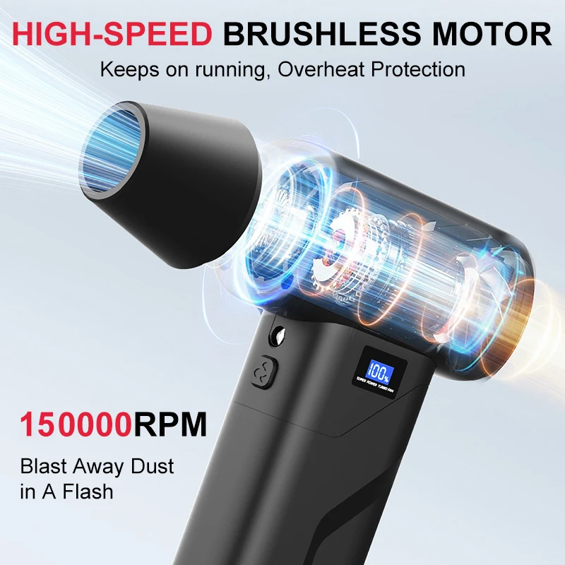 Kipas Turbo 150000RPM Mini Blo - Diy Electronics Cleaner ulasan dan harga