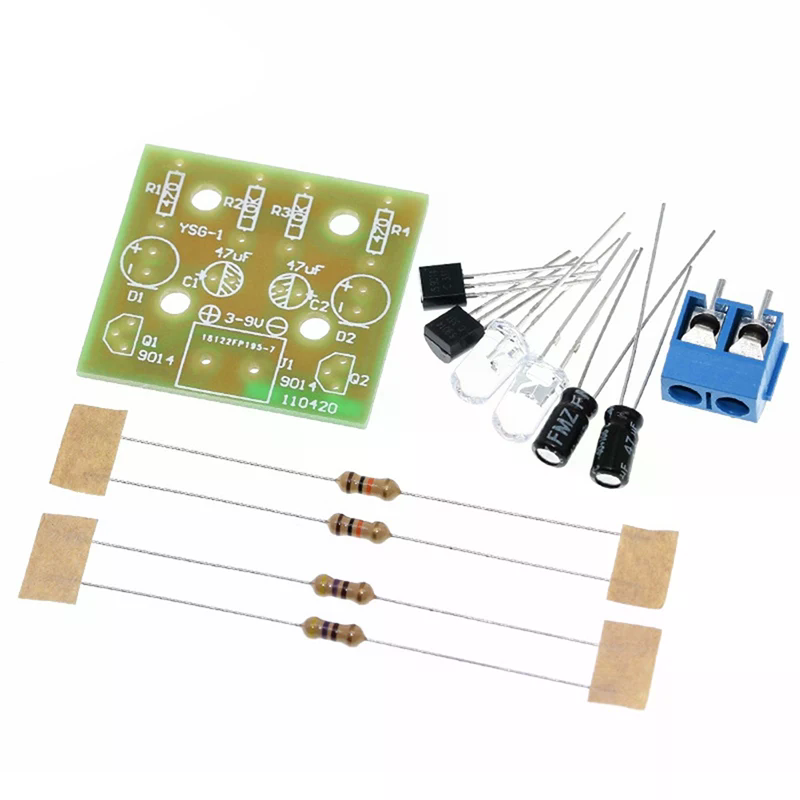 Kit Elektronik DIY Lampu LED 5 - Diy Electronics Components Kit ulasan dan harga