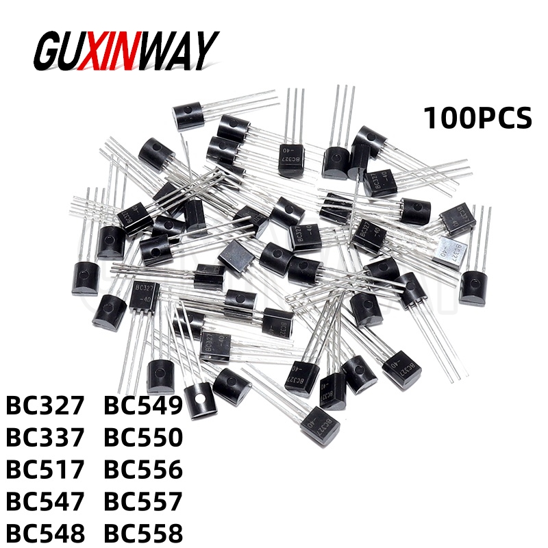 100 Buah BC327 BC337 BC517 BC5 - Mosfet Transistor Set ulasan dan harga