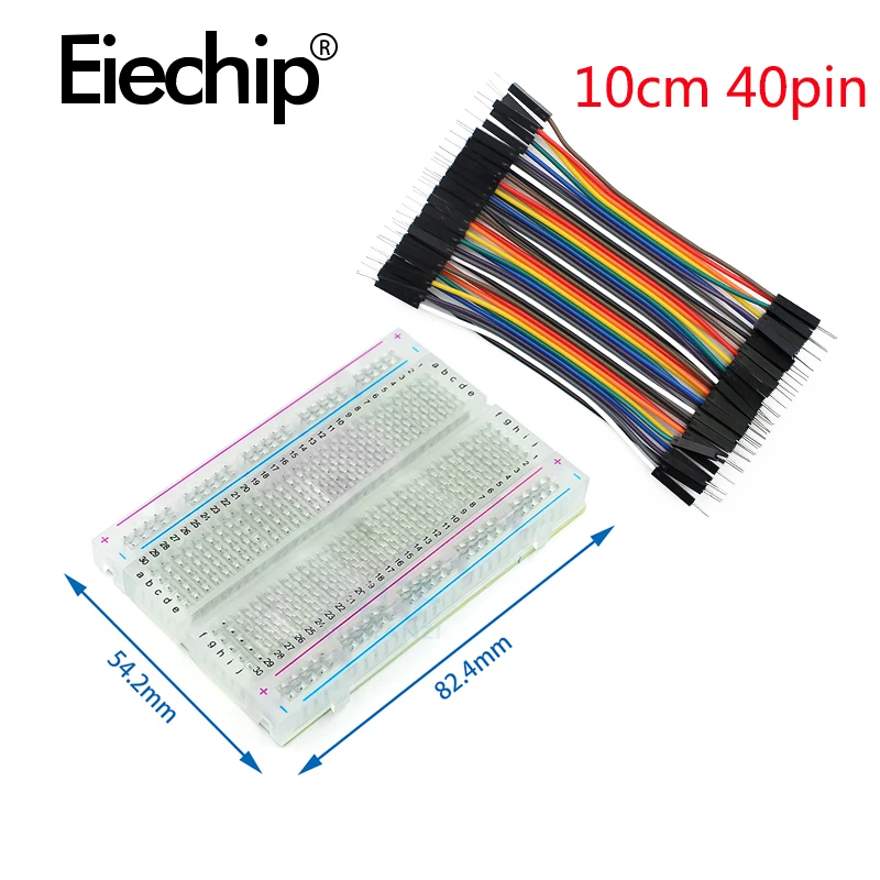 400 Poin Solderless PCB Breadb - Diy Electronics Breadboard ulasan dan harga