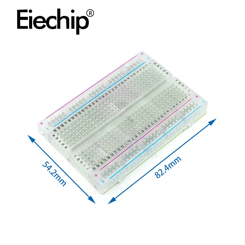 400 Poin Solderless PCB Breadb - Diy Electronics Breadboard ulasan dan harga