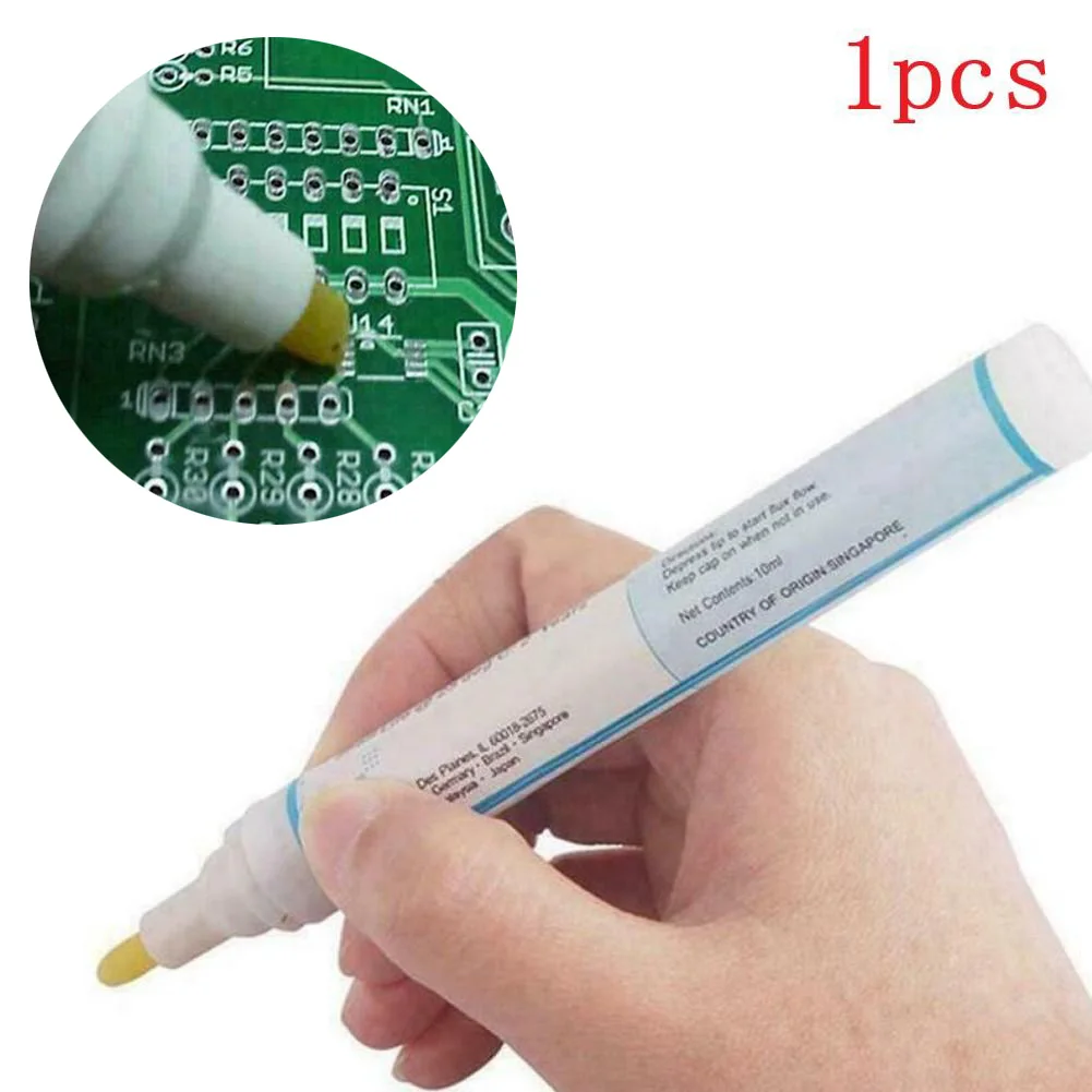 Pen aplikator fluks, pena sold - Flux Pen Electronics ulasan dan harga