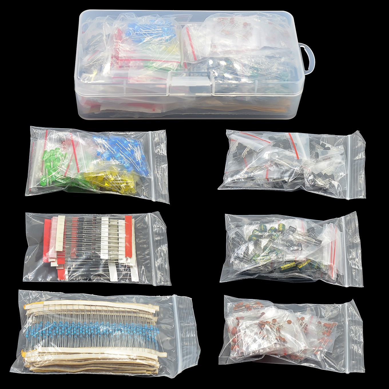 Kit komponen elektronik film l - Diy Electronics Components Kit ulasan dan harga