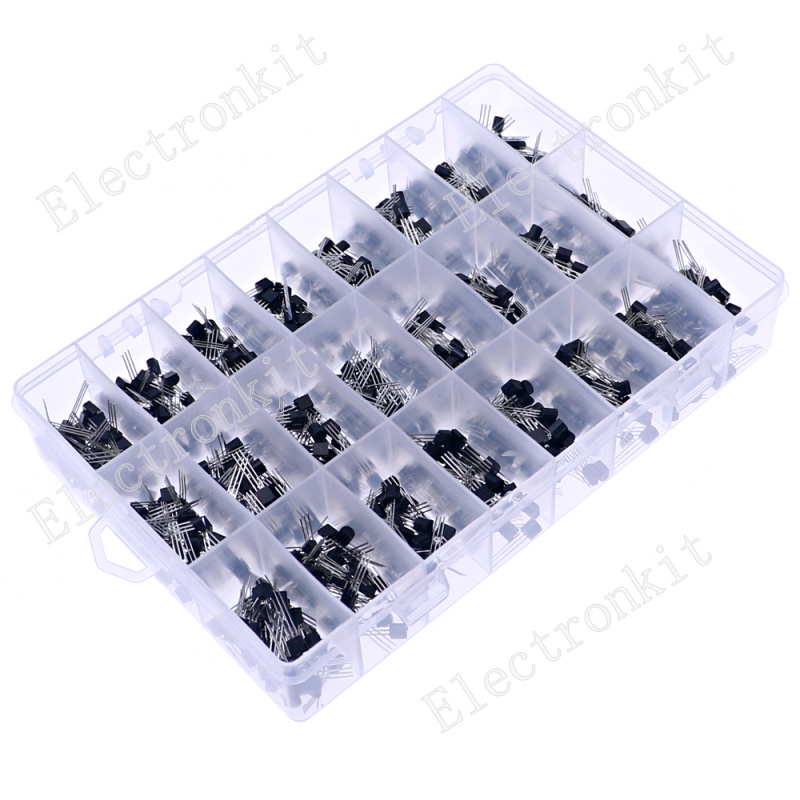 840 buah 24 nilai TO-92 PNP/NP - Mosfet Transistor Set ulasan dan harga