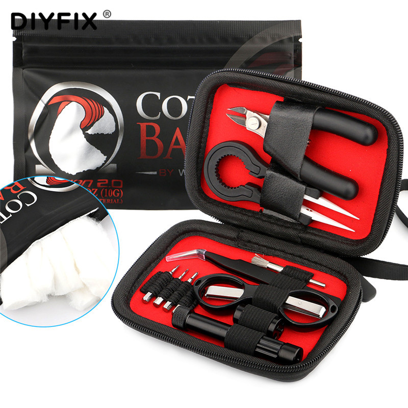Set Alat DIY Vape Mini Tas Pin - Diy Electronics Cleaner ulasan dan harga